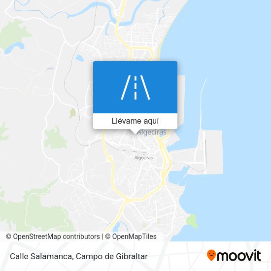 Mapa Calle Salamanca