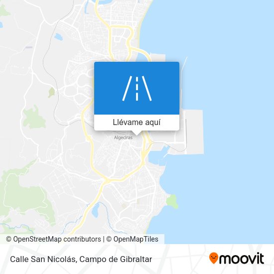 Mapa Calle San Nicolás
