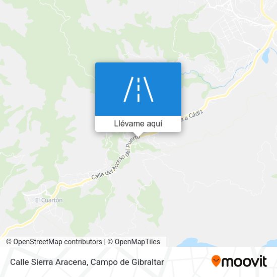 Mapa Calle Sierra Aracena