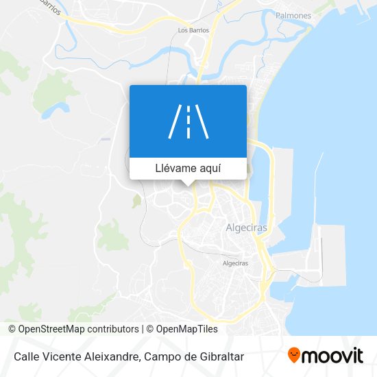 Mapa Calle Vicente Aleixandre