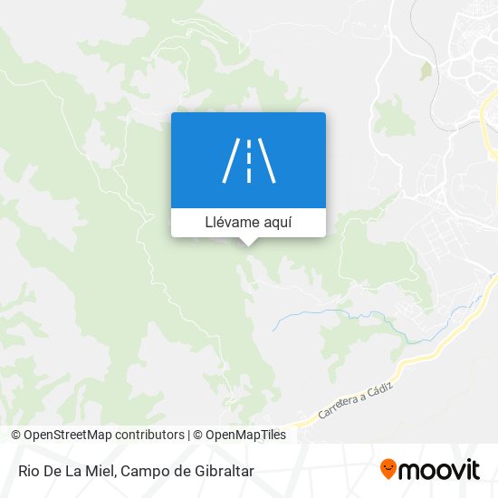Mapa Rio De La Miel