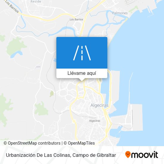 Mapa Urbanización De Las Colinas