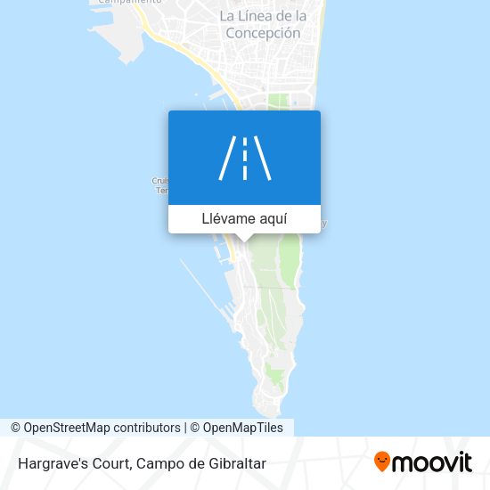 Mapa Hargrave's Court