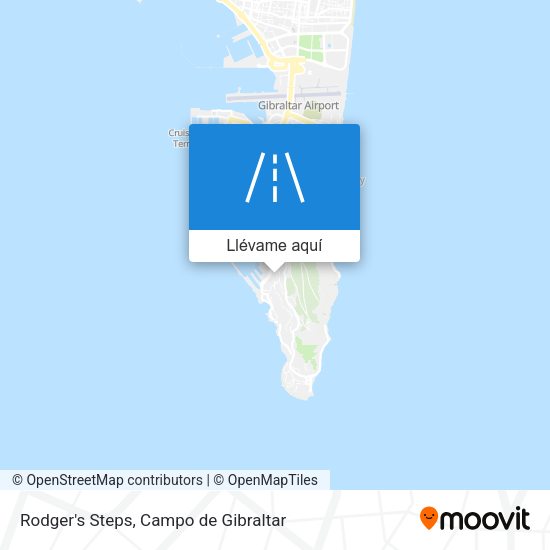 Mapa Rodger's Steps