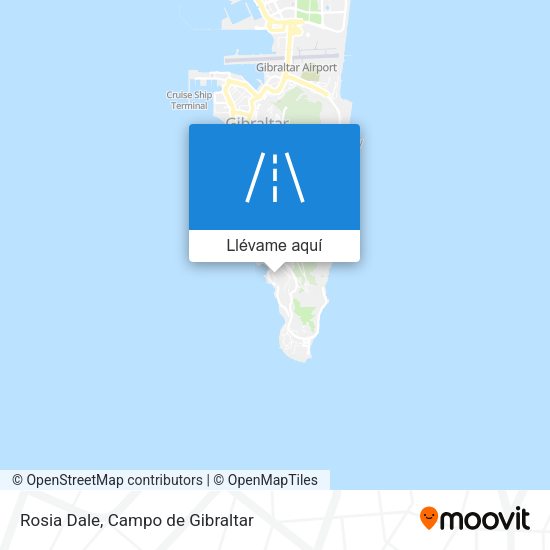 Mapa Rosia Dale