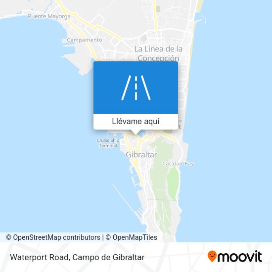 Mapa Waterport Road