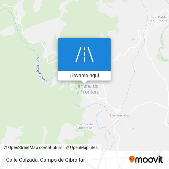 Mapa Calle Calzada