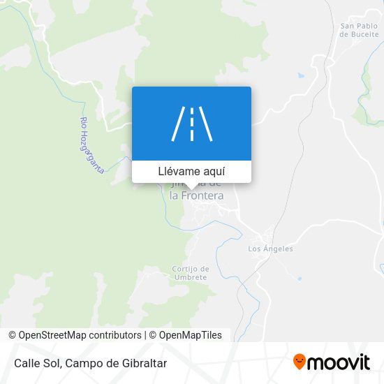 Mapa Calle Sol