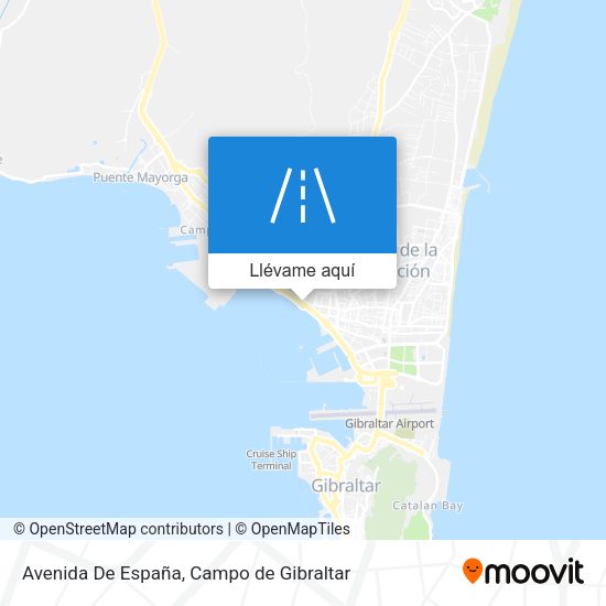 Mapa Avenida De España