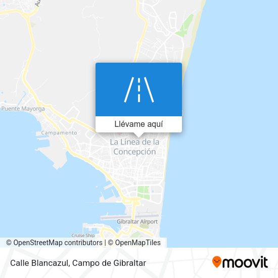 Mapa Calle Blancazul