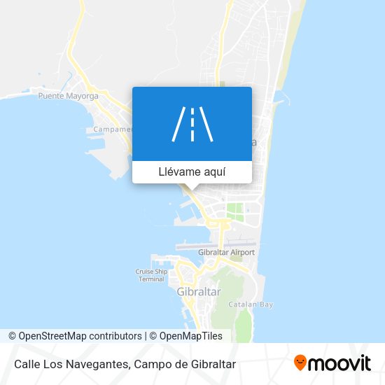 Mapa Calle Los Navegantes
