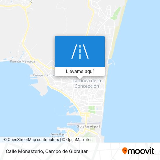 Mapa Calle Monasterio