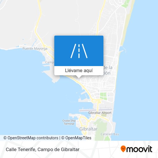 Mapa Calle Tenerife