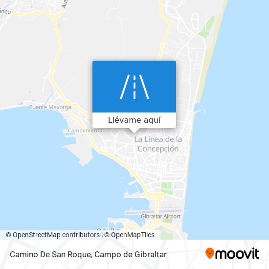 Cómo llegar a Camino De San Roque en La Línea De La Concepción en Autobús?