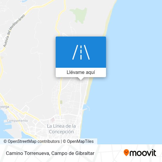 Mapa Camino Torrenueva