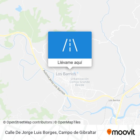 Mapa Calle De Jorge Luis Borges