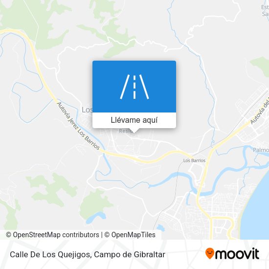 Mapa Calle De Los Quejigos