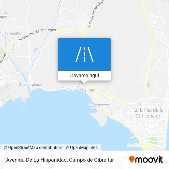 Mapa Avenida De La Hispanidad