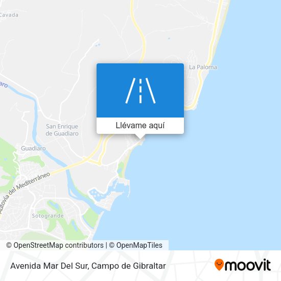 Mapa Avenida Mar Del Sur