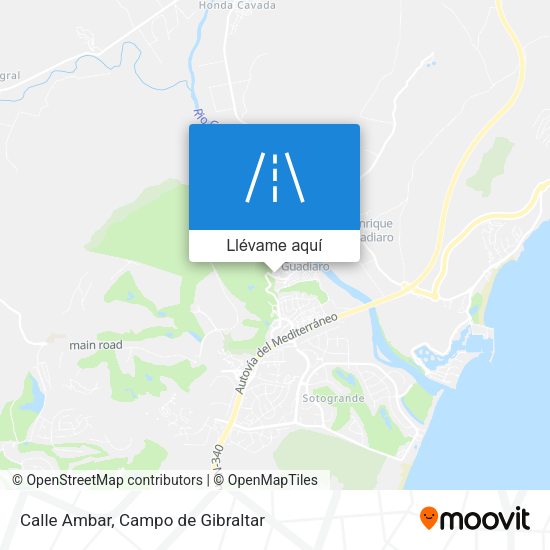 Mapa Calle Ambar