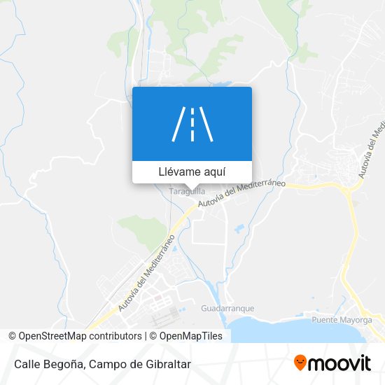 Mapa Calle Begoña
