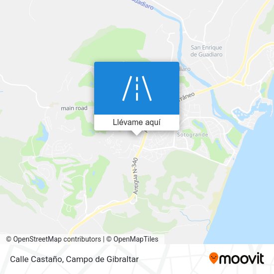 Mapa Calle Castaño