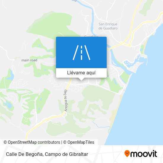 Mapa Calle De Begoña