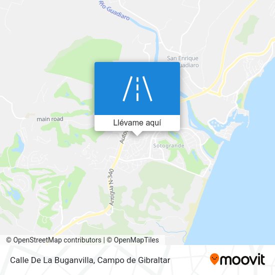 Mapa Calle De La Buganvilla