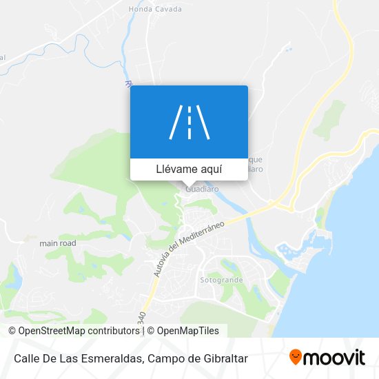 Mapa Calle De Las Esmeraldas