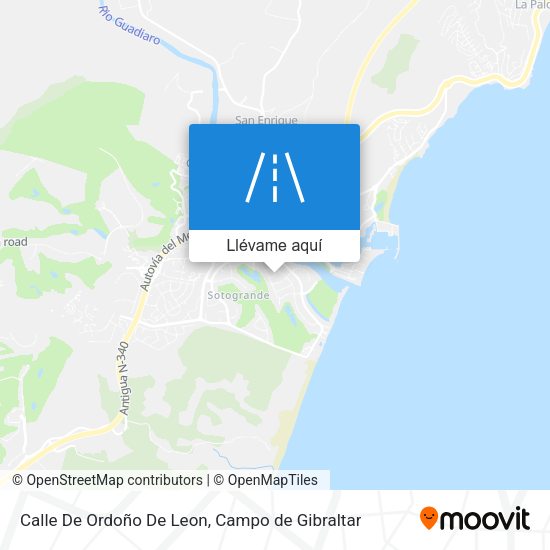 Mapa Calle De Ordoño De Leon