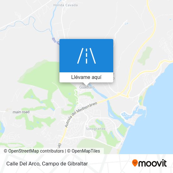 Mapa Calle Del Arco