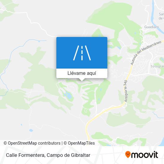 Mapa Calle Formentera