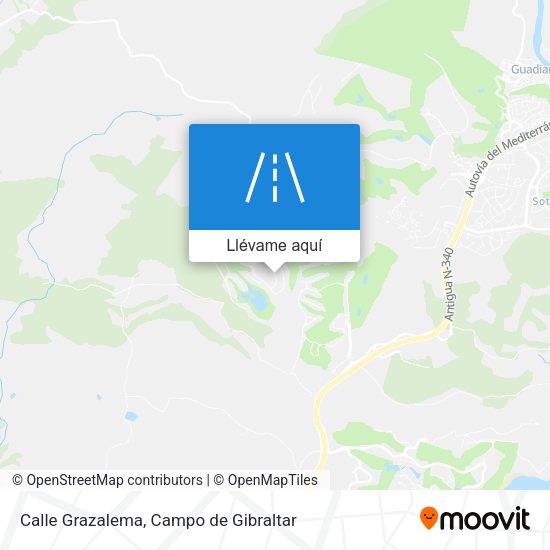 Mapa Calle Grazalema