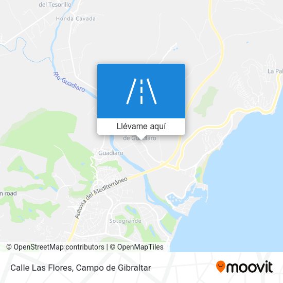 Mapa Calle Las Flores