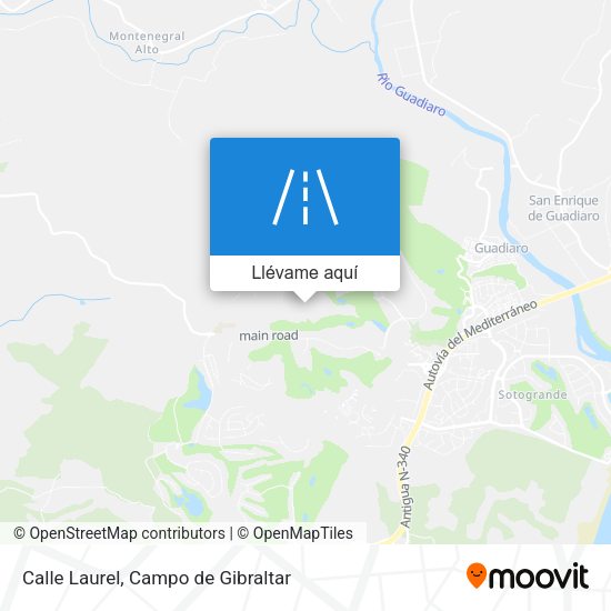 Mapa Calle Laurel