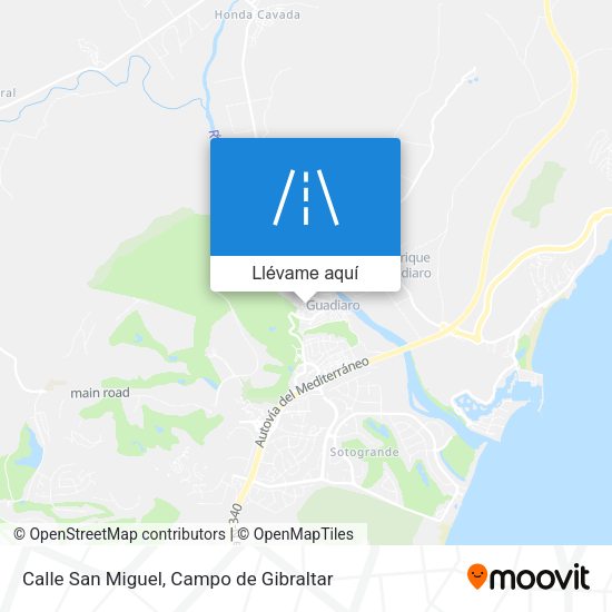 Mapa Calle San Miguel