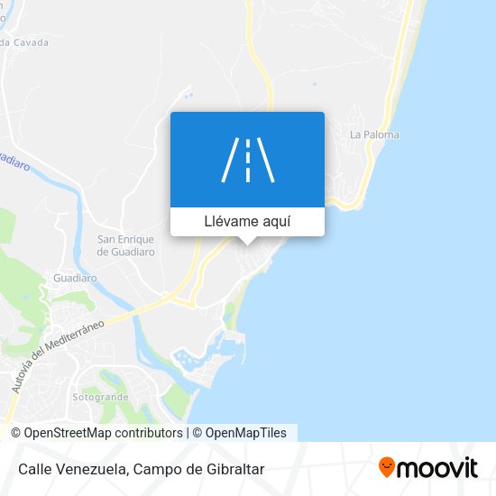 Mapa Calle Venezuela