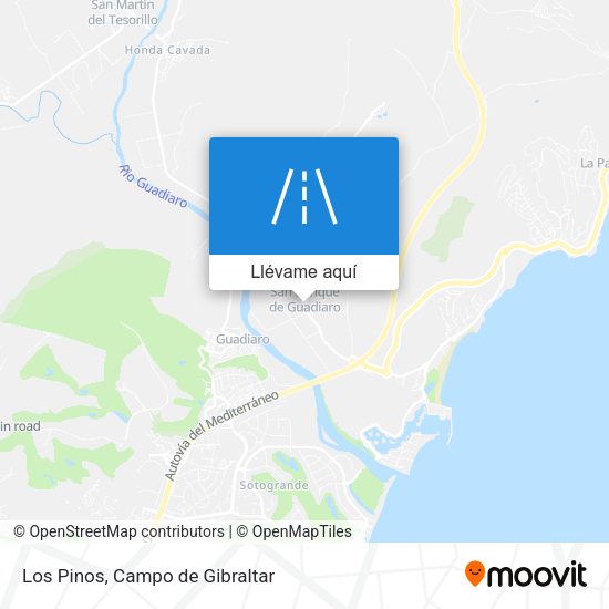 Mapa Los Pinos