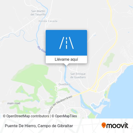 Mapa Puente De Hierro