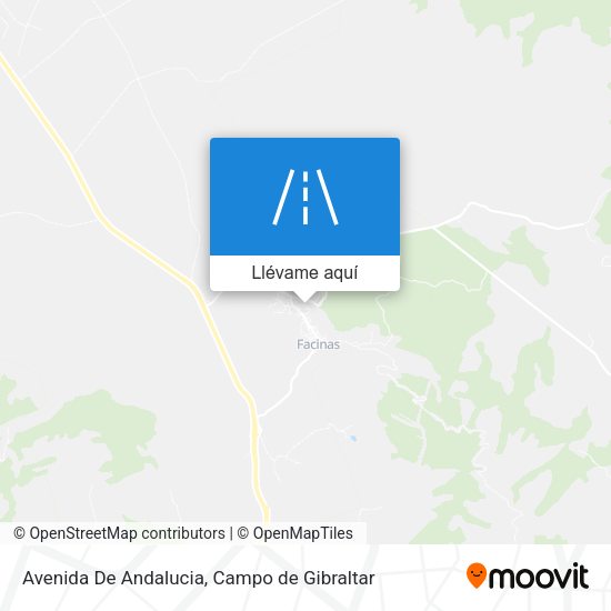 Mapa Avenida De Andalucia
