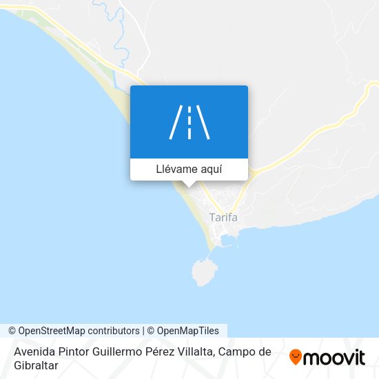 Mapa Avenida Pintor Guillermo Pérez Villalta