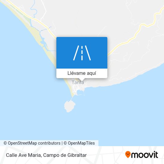 Mapa Calle Ave Maria