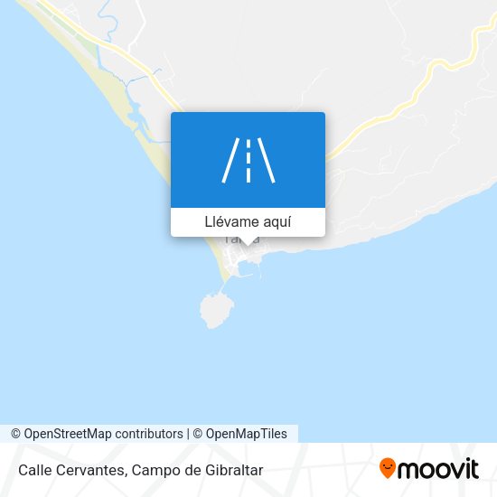 Mapa Calle Cervantes