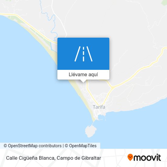 Mapa Calle Cigüeña Blanca