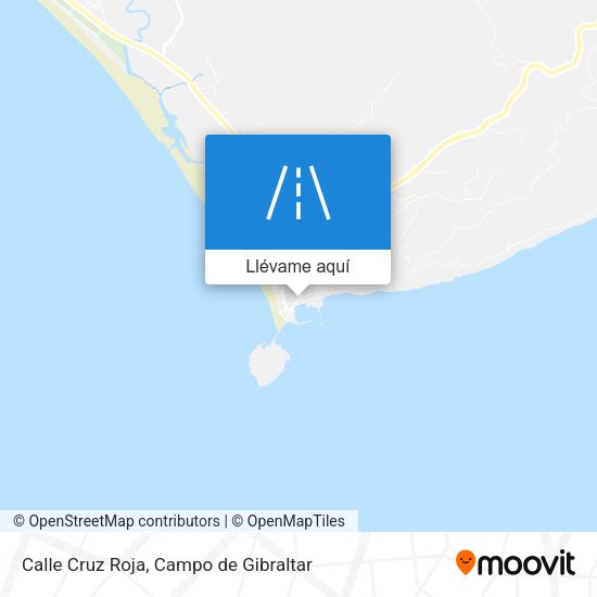 Mapa Calle Cruz Roja