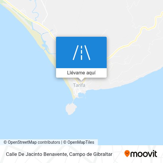 Mapa Calle De Jacinto Benavente