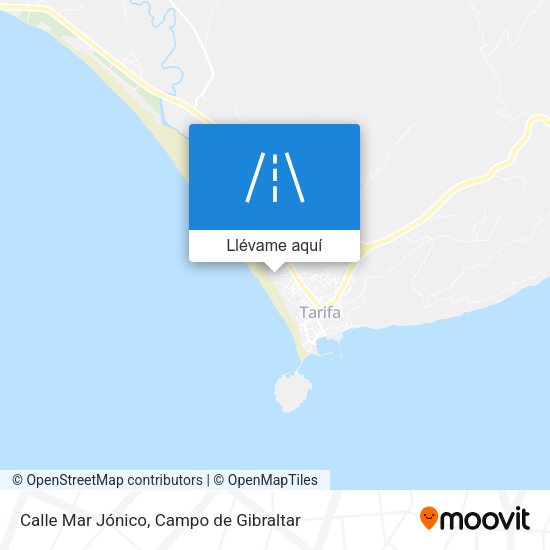 Mapa Calle Mar Jónico