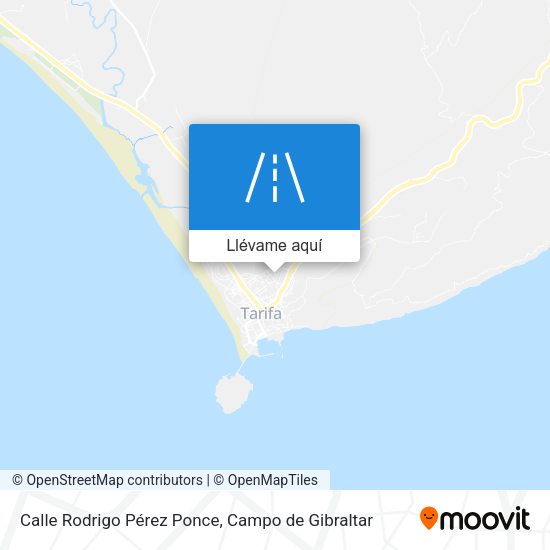 Mapa Calle Rodrigo Pérez Ponce