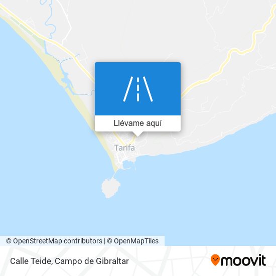 Mapa Calle Teide