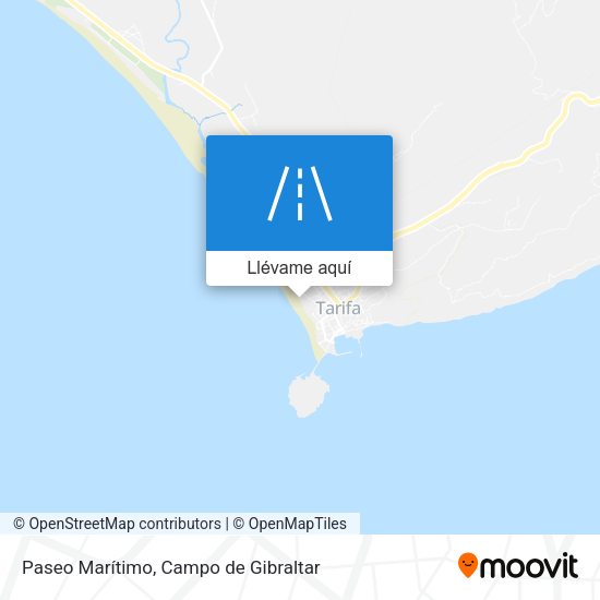 Mapa Paseo Marítimo